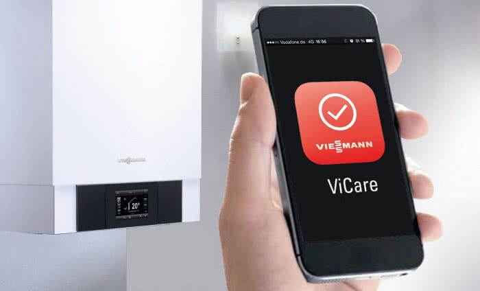 Regulacja ogrzewania on-line z ViCare App