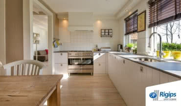 Wykończenie kuchni płytami gipsowo-kartonowymi