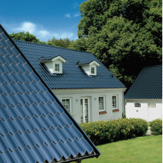 Lindab TOPLINE Blachy dachówkowe o niskim i wysokim profilu