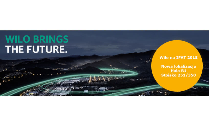 Wilo rozpoczęło odliczanie do tegorocznych targów IFAT 2018 w Monachium