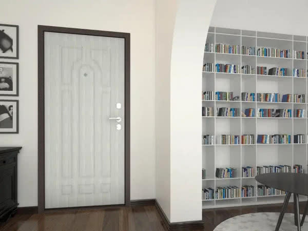 Zewnętrzne drzwi stalowe 72/55 mm