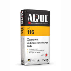 Zaprawa murarska do betonu komórkowego biała AZ 116