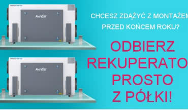 Seria rekuperatorów Pro-Vent do zamówienia "od ręki"