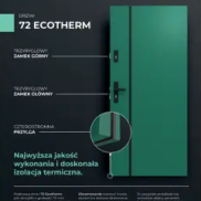 Drzwi antywłamaniowe 72 Ecotherm