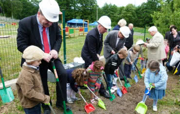 Uroczyste rozpoczęcie budowy kanalizacji w Kielcach