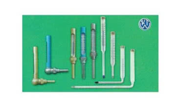 Instrukcja naprawy rozdzielonego słupka cieczy termometrycznej w termometrze laboratoryjnym