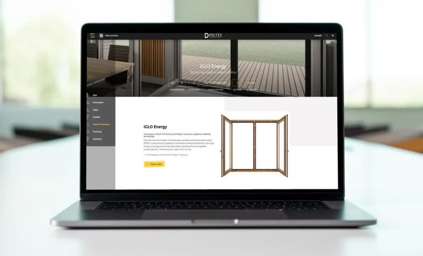 Drutex ma nową stronę internetową