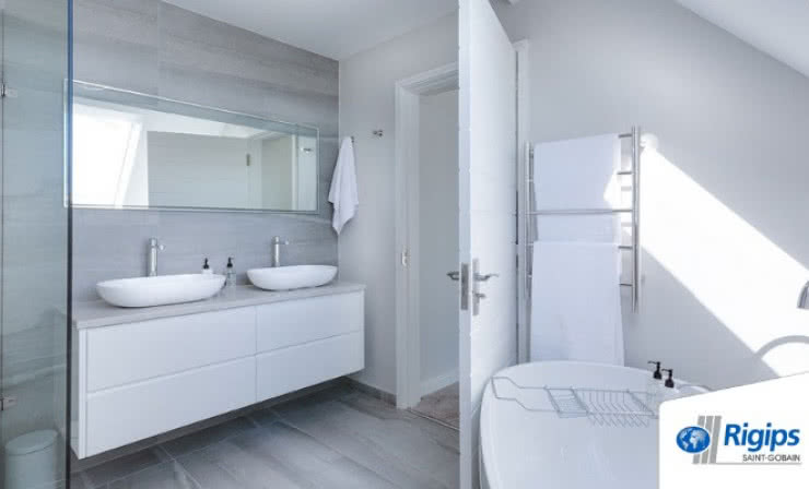 Płyty g-k do łazienki - zabudowa krok po kroku