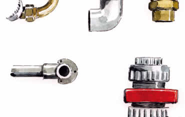 Materiały do instalacji sanitarnych i grzewczych