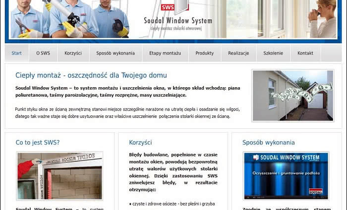 Trójwarstwowy montaż okien - edukacyjny serwis firmy Soudal