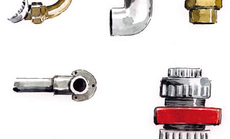 Materiały do instalacji sanitarnych i grzewczych