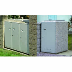 Obudowa pojemników na odpady