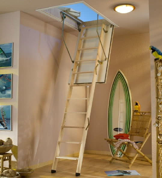 Ognioodporne schody strychowe F30