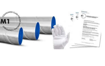 Czysta instalacja wentylacyjna na wyciągnięcie ręki - Certyfikat M1