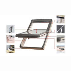Obrotowe okna dachowe ISO E3