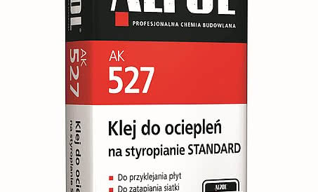Klej do ociepleń na styropianie STANDARD AK 527