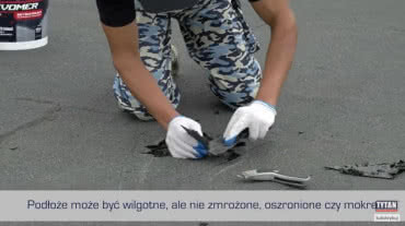 Naprawa, konserwacja i uszczelnianie dachu z papy - film instruktażowy EVOMER