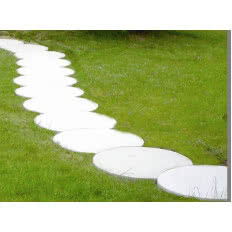 Płytka ogrodowa \"Rybia łuska\"