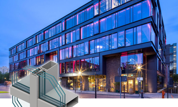 System słupowo-ryglowy MB-MT50N